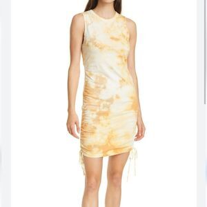 Cotton Citizen Lisbon Truffle Blast Tie Dye Tank Dress Size S